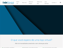 Tablet Screenshot of lojamestre.com.br